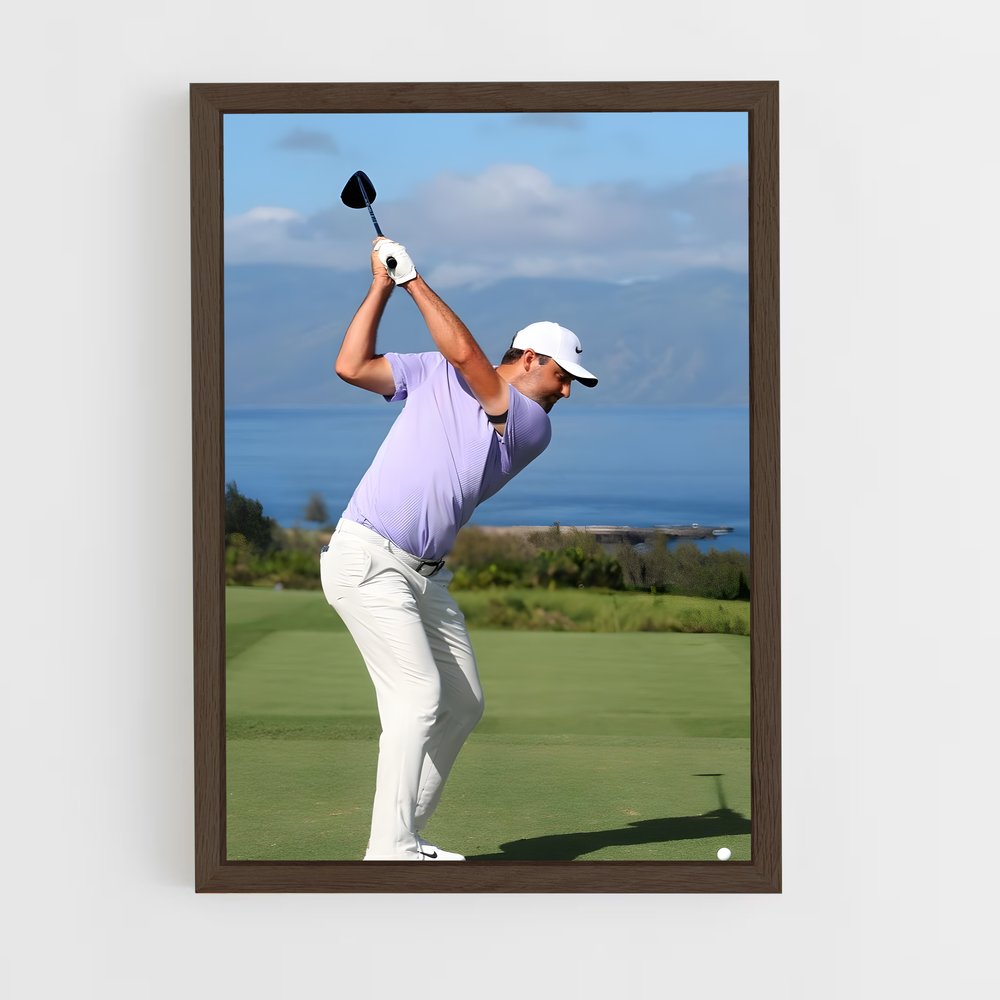 Poster Scottie scheffler – affiche Golf (vue 5)